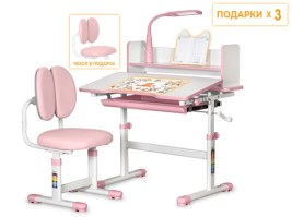 Комплект парта и стульчик Mealux EVO BD-24 розовый
